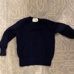 Crewcuts navy crew neck sweater